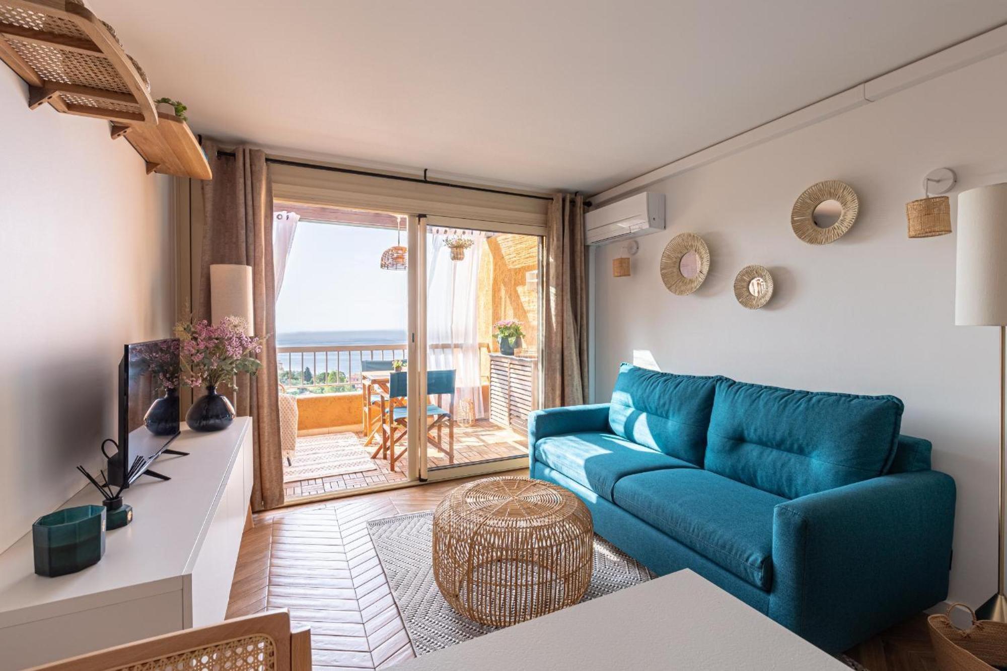 Vue Mer Et Jardin Theoule-sur-Mer Ngoại thất bức ảnh